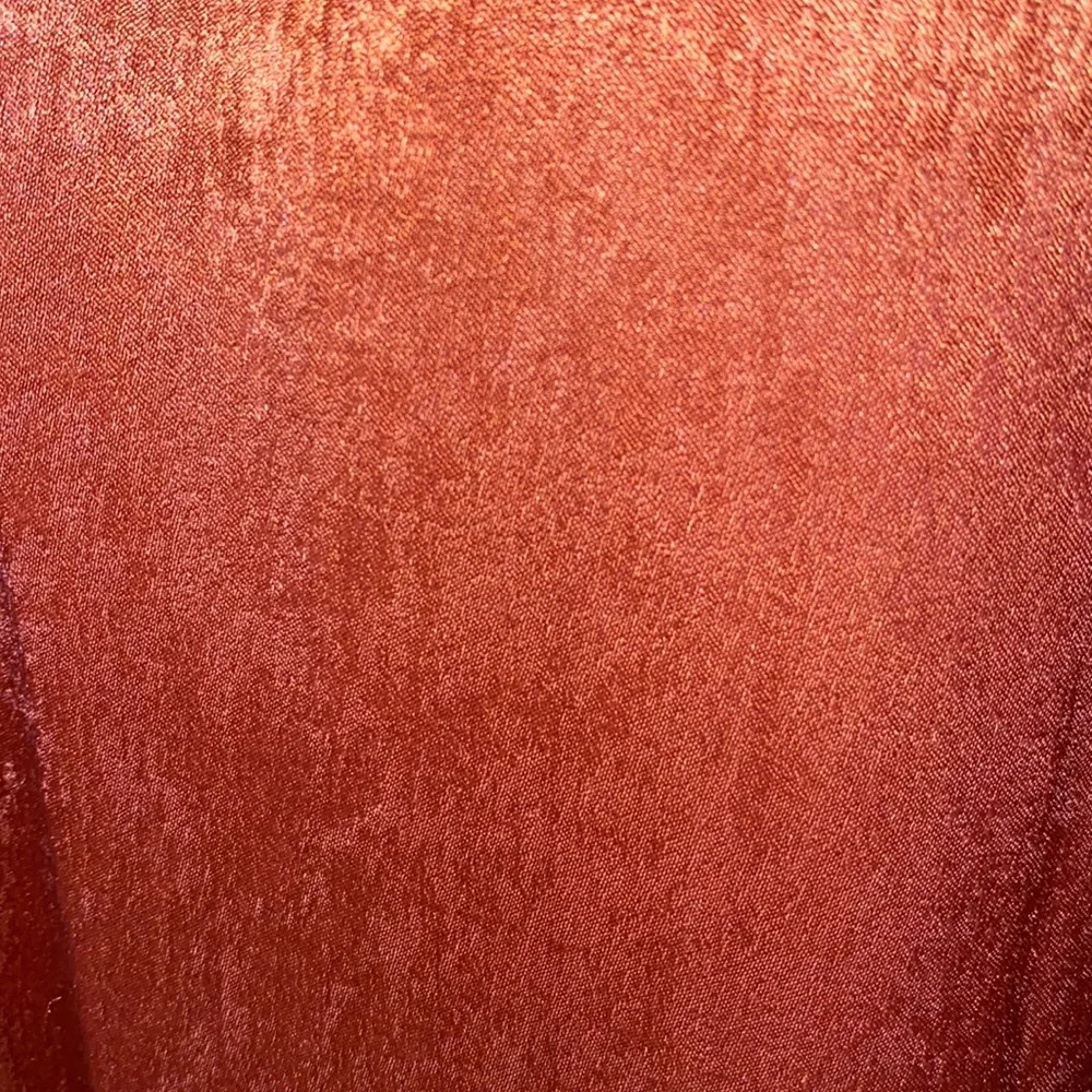 Rust colored duster drawstring - Picture 2 of 2